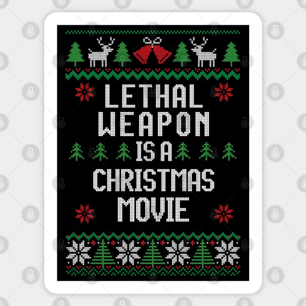 Lethal Weapon is a Christmas Movie Sticker by BodinStreet